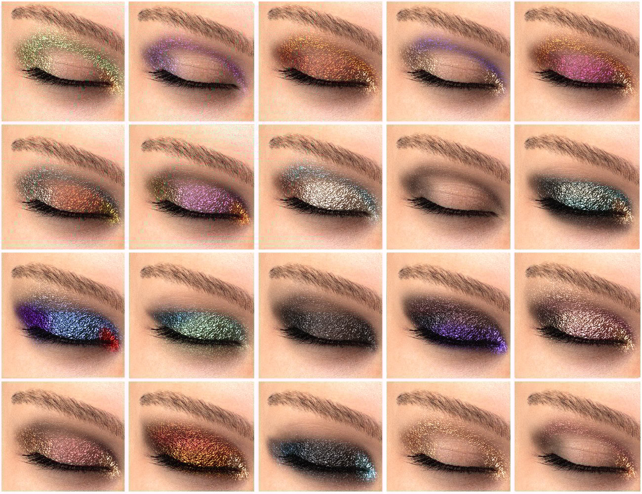 Stardust Glitter Eyeshadows Daz 3D