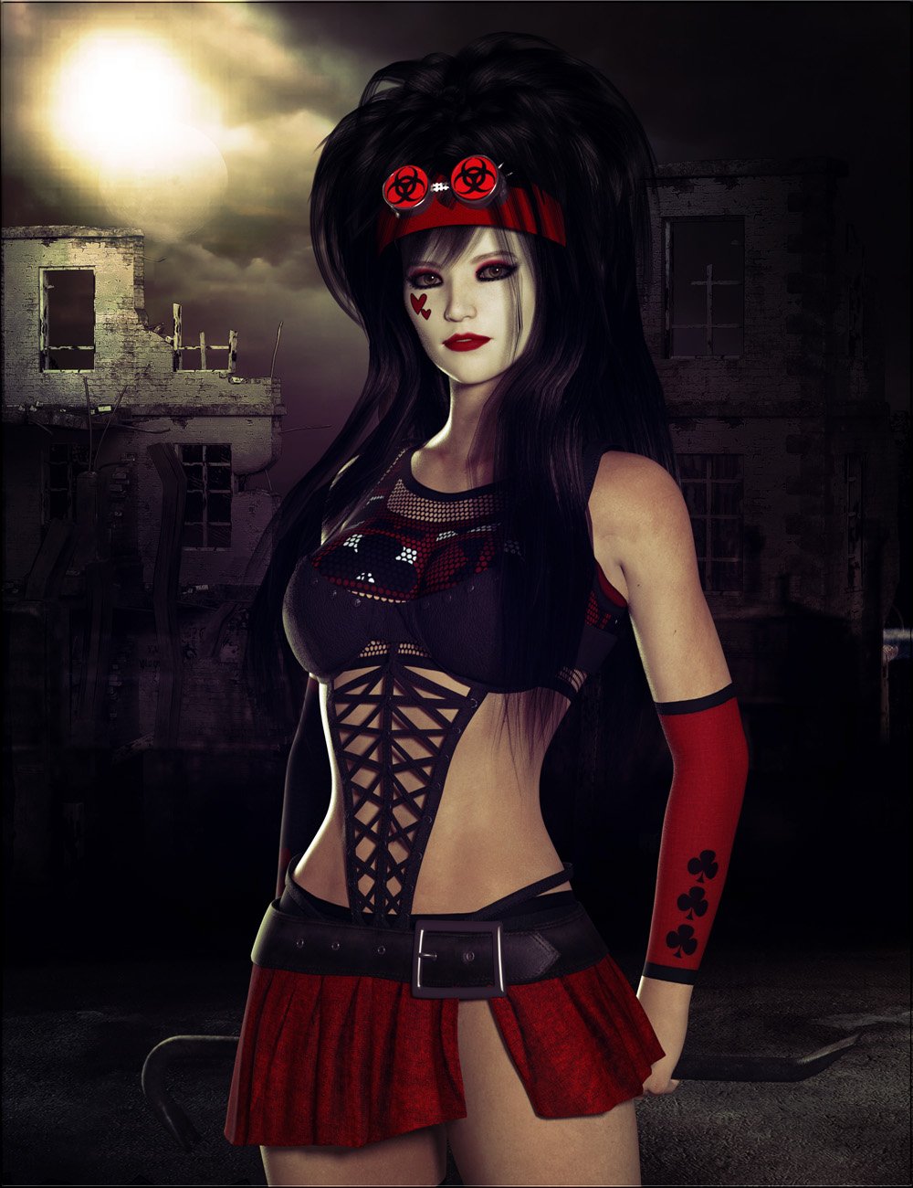 VYK Carnival Dolls for Genesis 8 Female VYK Carnival Dolls for Genesis 8 Female by: Darkworld Designsvyktohria, 3D Models by Daz 3D