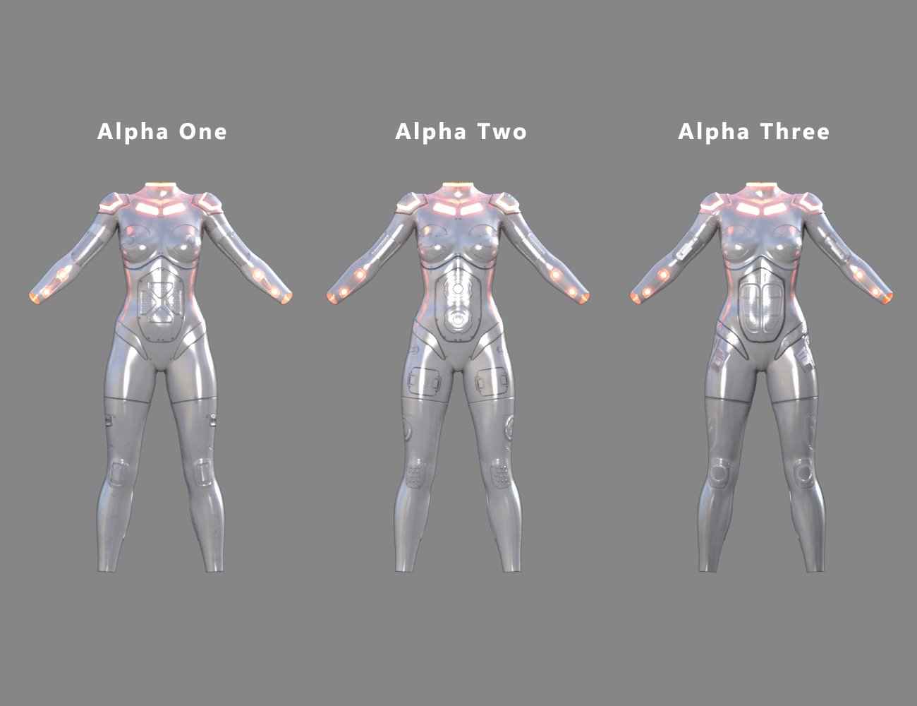 Alpha One Ghost Outfit For Genesis 8 Female(s) by: AcharyaPolina, 3D Models by Daz 3D