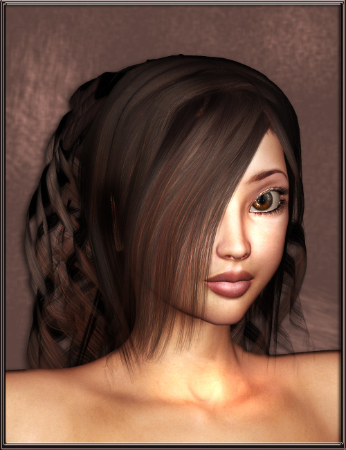 Amiel Hair Amiel Hair by: Barbara Brundon, 3D Models by Daz 3D