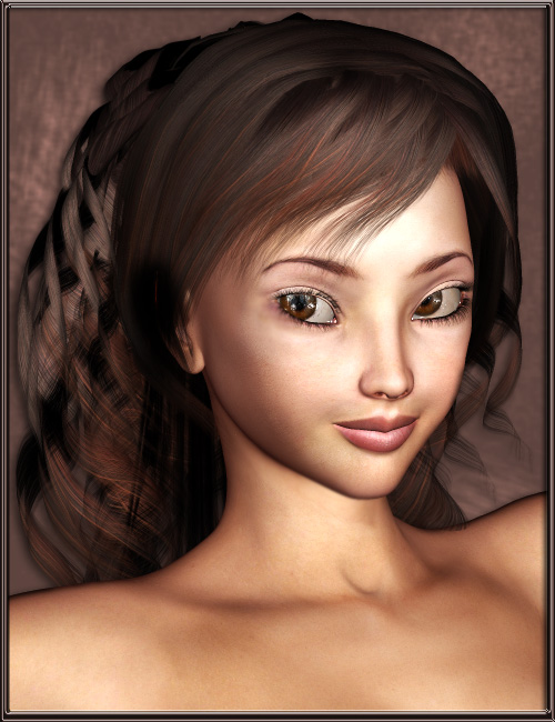 Amiel Hair Amiel Hair by: Barbara Brundon, 3D Models by Daz 3D