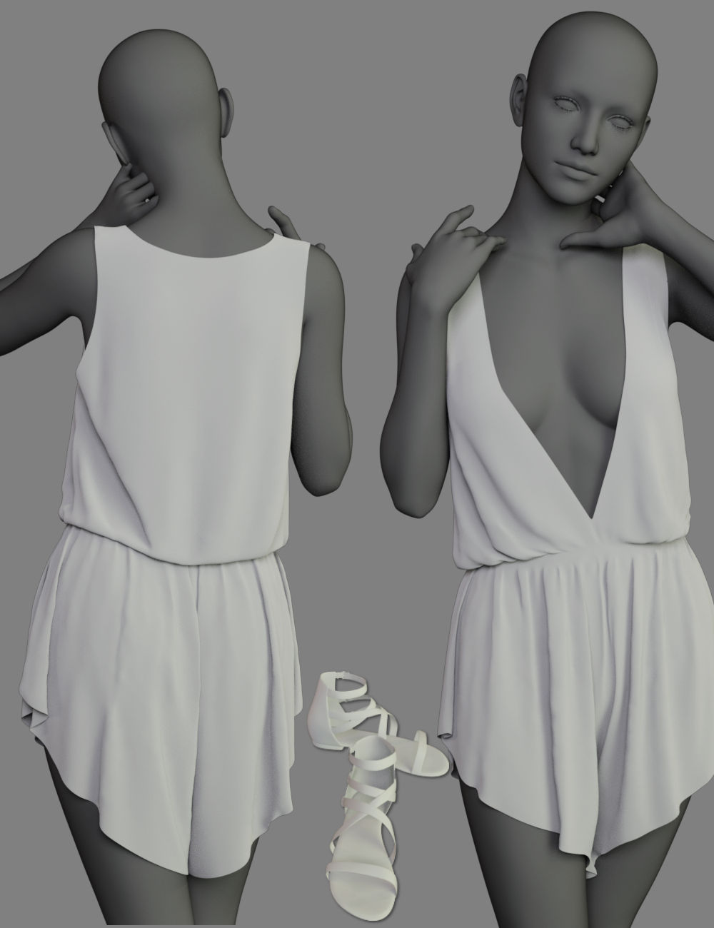 Dforce Lila Outfit For Genesis 8 Female S Daz 3d