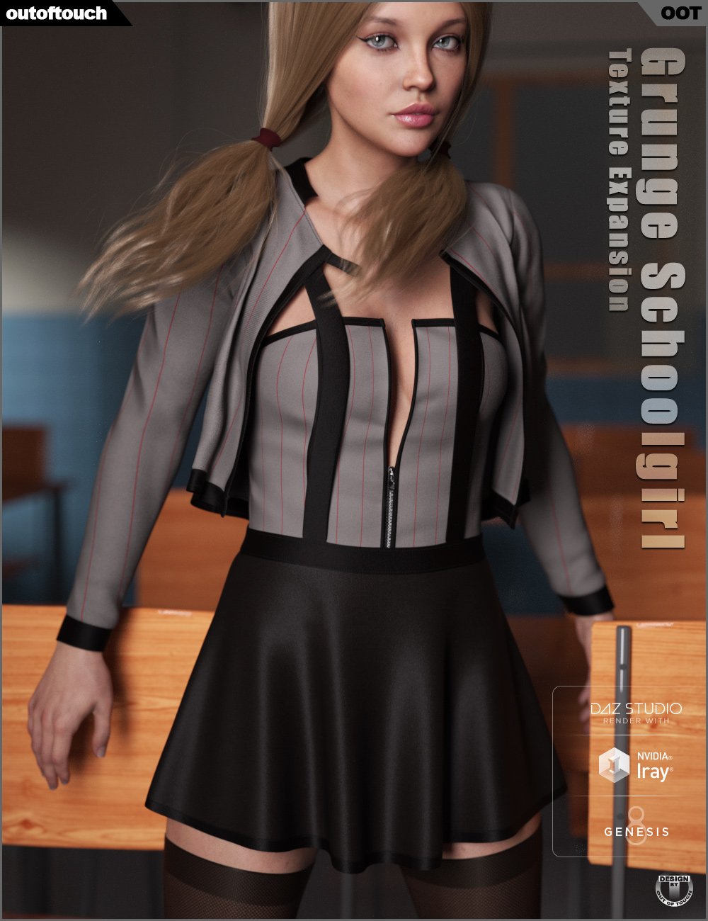 Grunge Schoolgirl Textures Expansion | Daz 3D