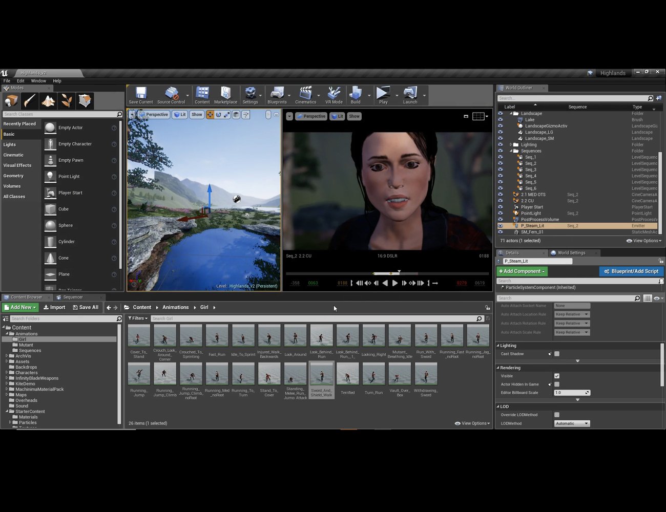 Character Animation in the Unreal Engine by: Dr. Dada, 3D Models by Daz 3D