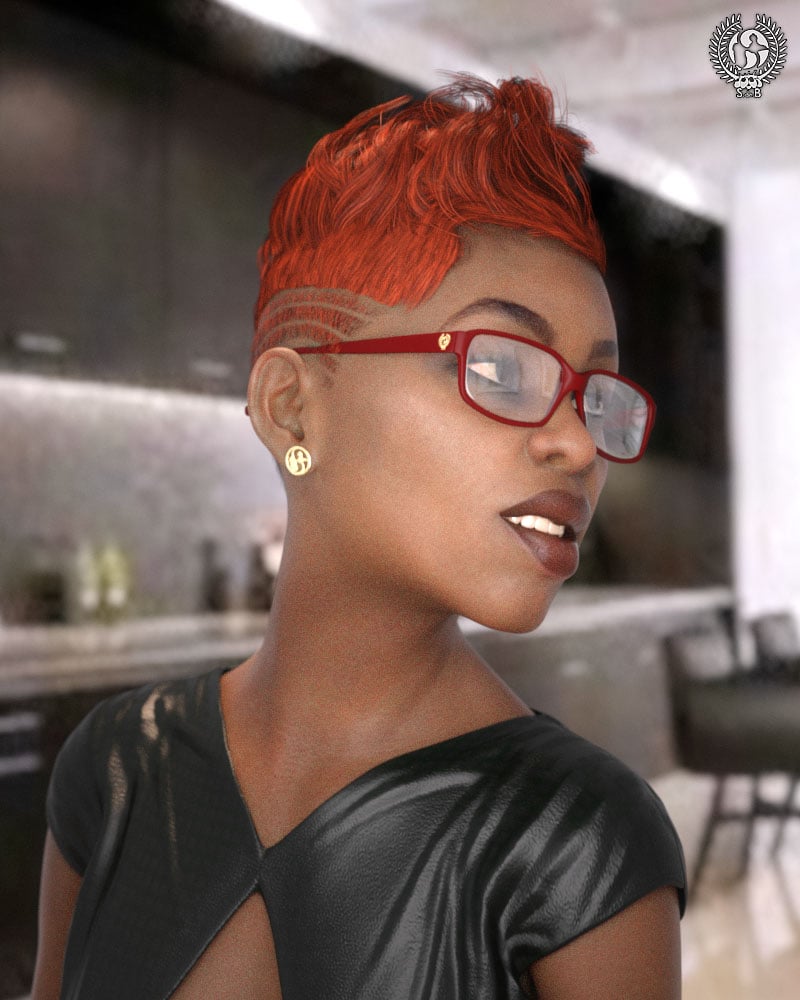 Short Classy Hair For Genesis 3 And 8 Female(s)