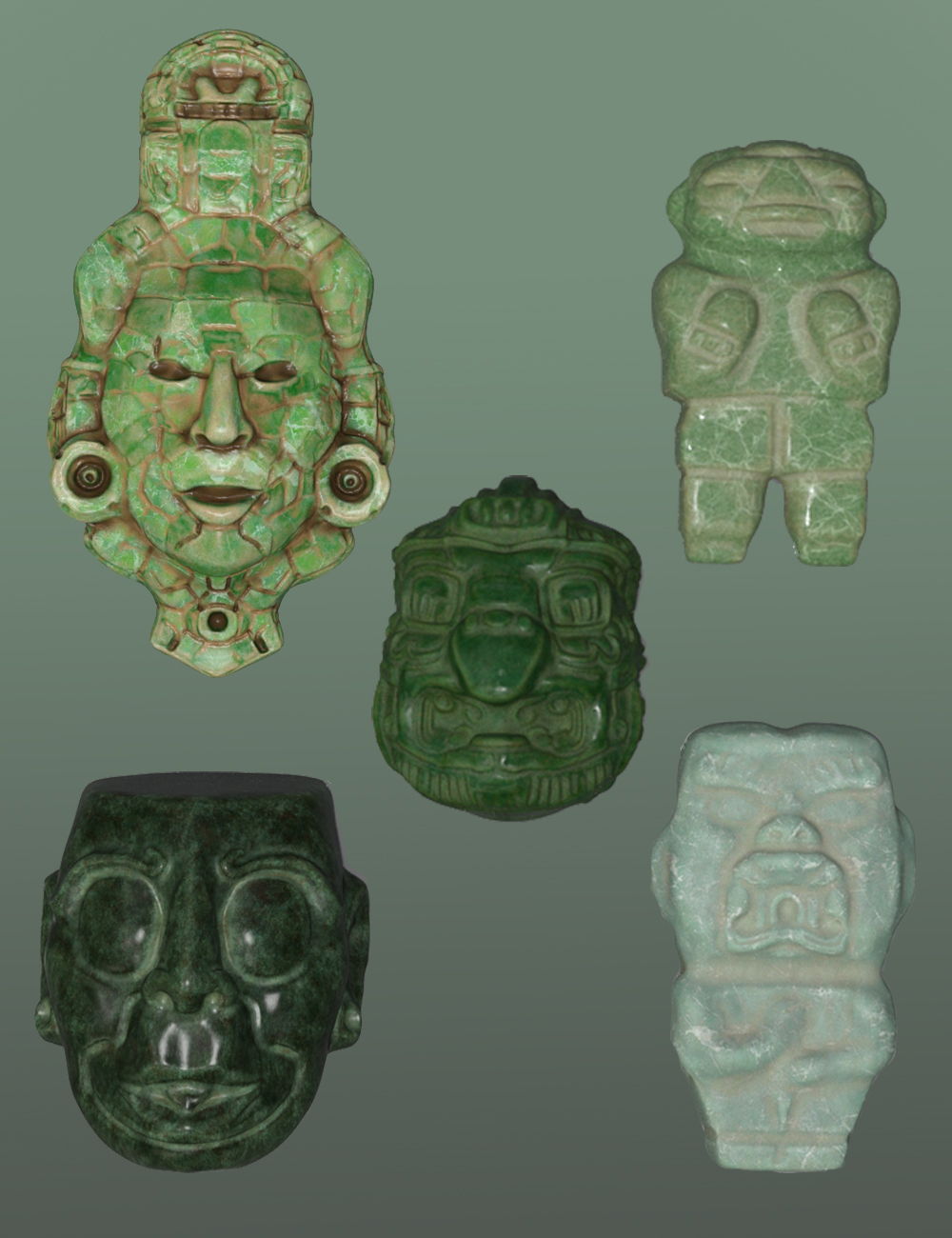 Ancient Jade by: G.Dalton, 3D Models by Daz 3D