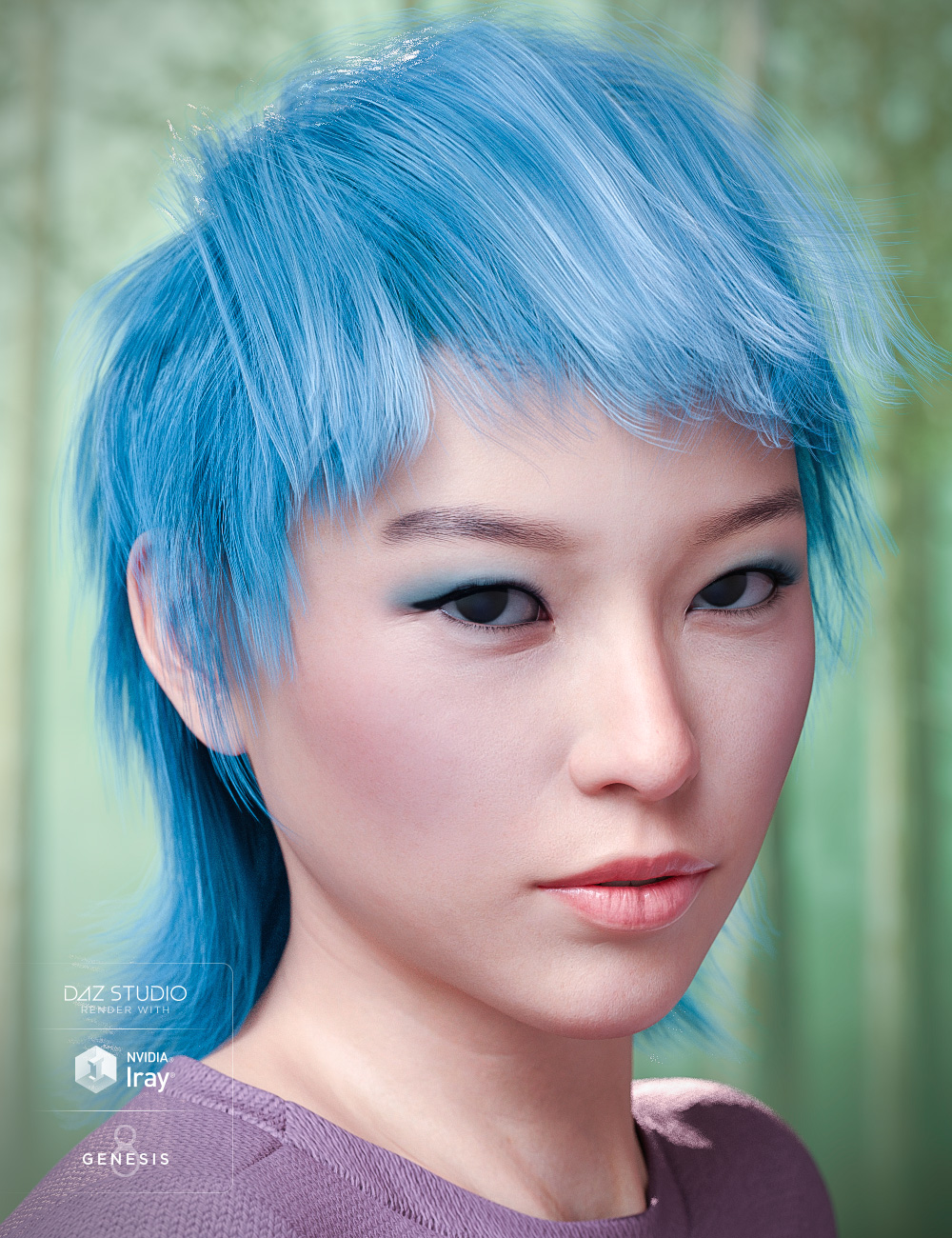 Colors for Fallow Hair by: goldtassel, 3D Models by Daz 3D