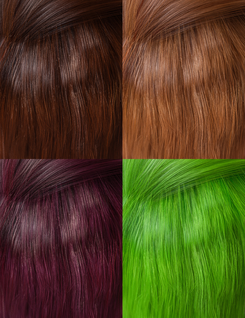 Colors for Fallow Hair Colors for Fallow Hair by: goldtassel, 3D Models by Daz 3D