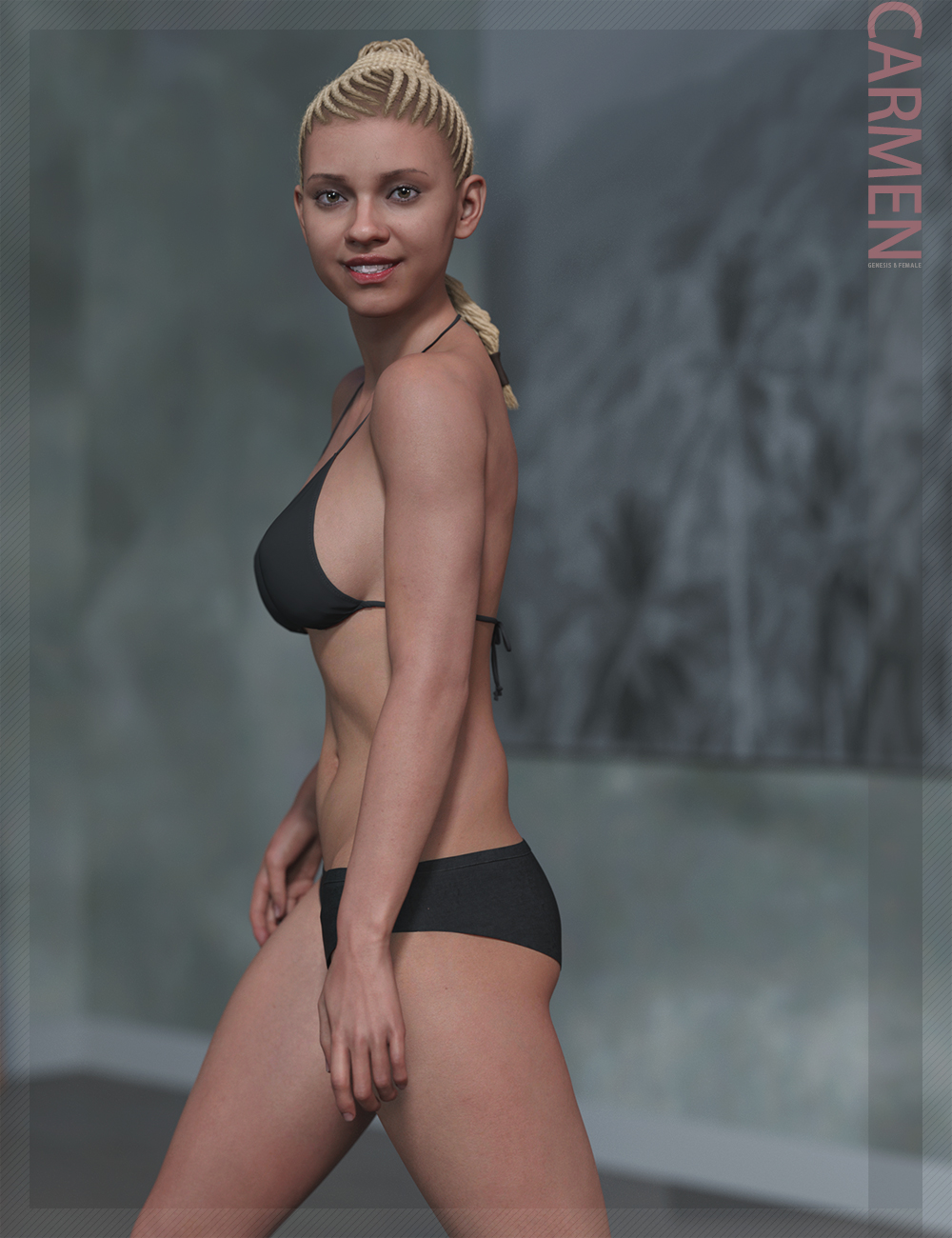 Carmen HD & Smile HD Expression for Genesis 8 Female by: bluejaunte, 3D Models by Daz 3D
