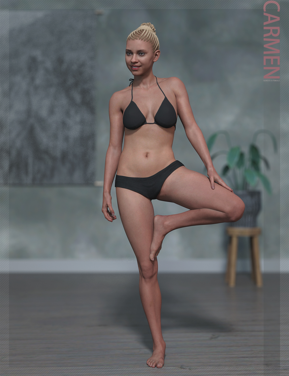 Carmen HD & Smile HD Expression for Genesis 8 Female by: bluejaunte, 3D Models by Daz 3D