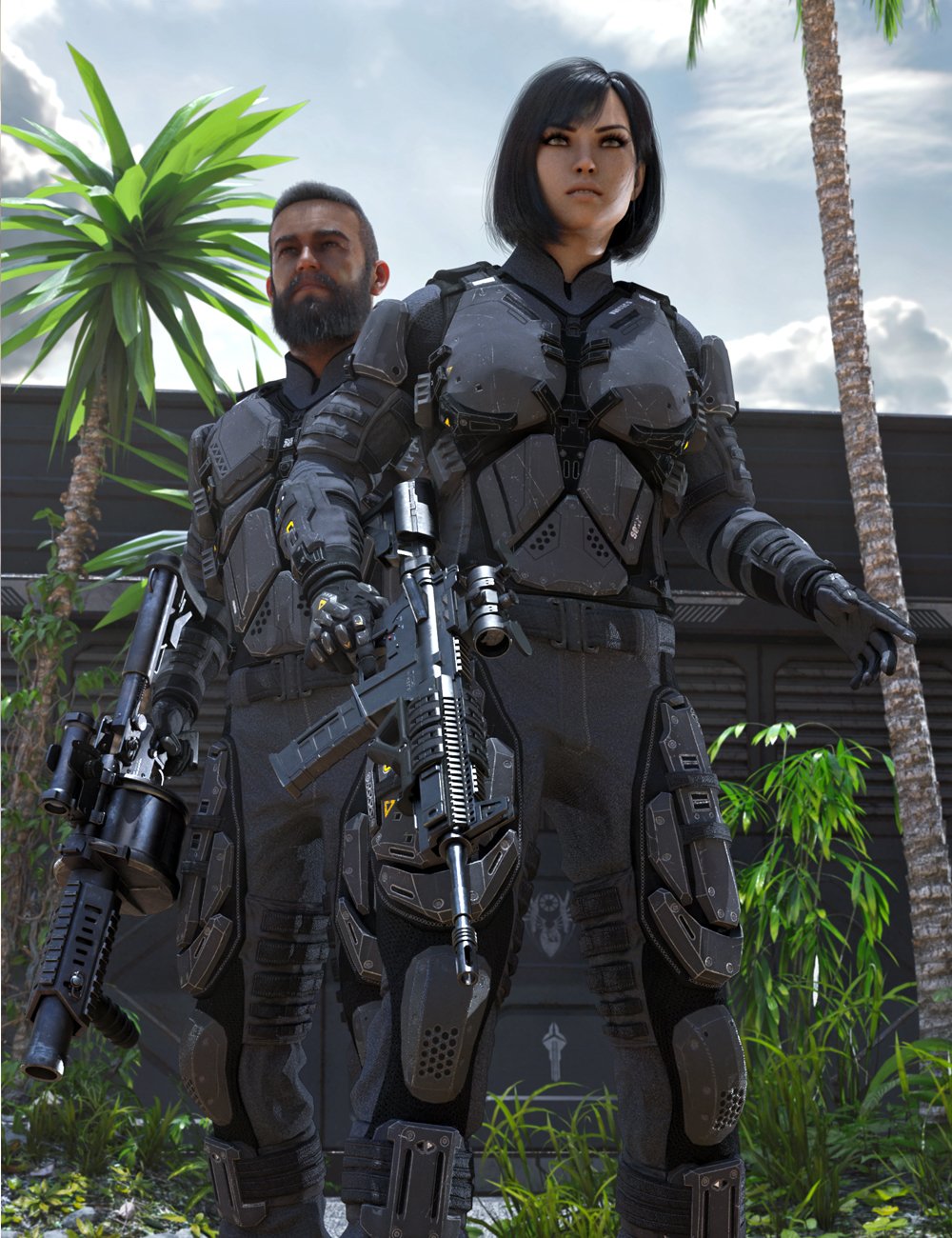 ATLAS Armored Suit for Genesis 8 ATLAS Armored Suit for Genesis 8 by: Herschel Hoffmeyer, 3D Models by Daz 3D