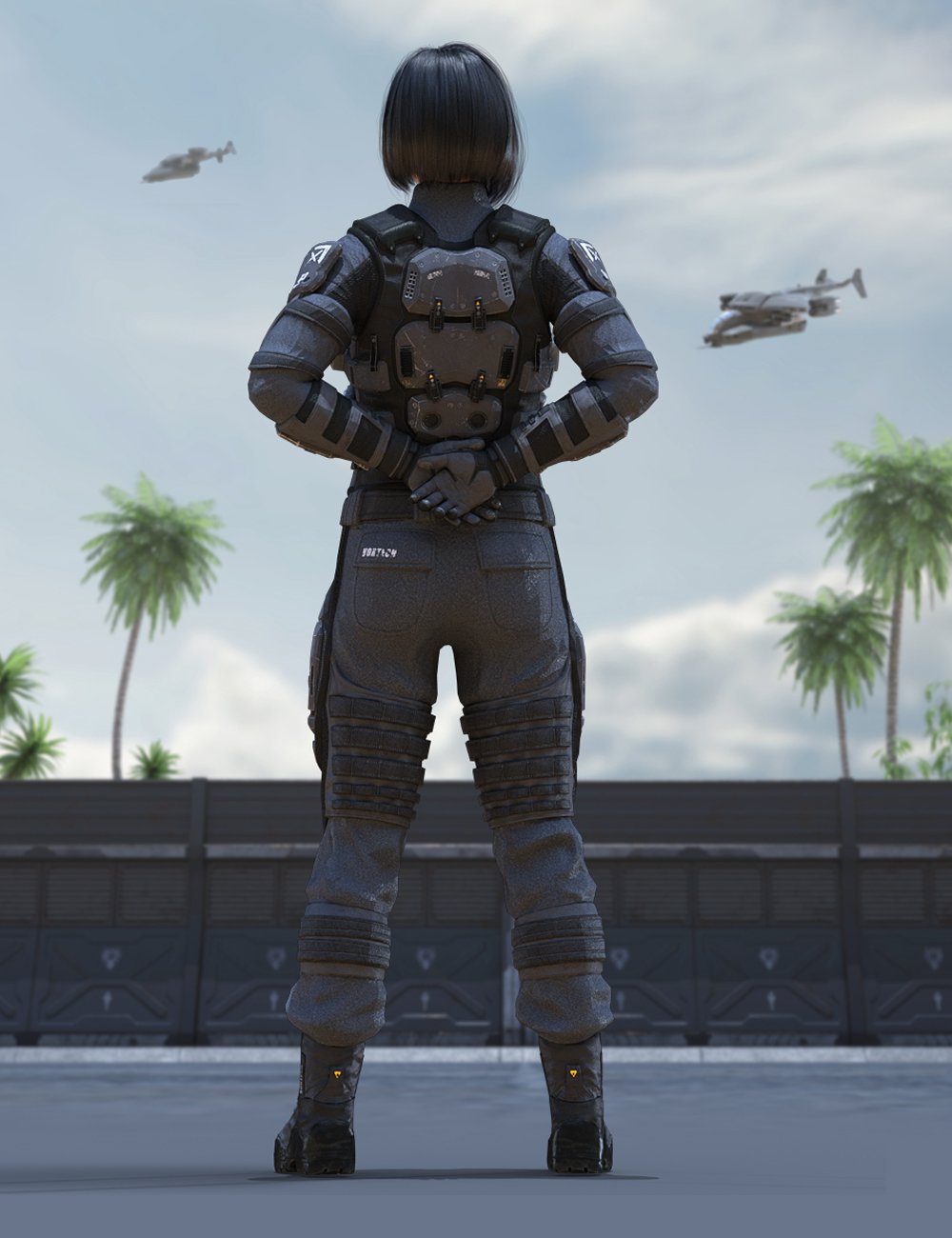 ATLAS Armored Suit for Genesis 8 ATLAS Armored Suit for Genesis 8 by: Herschel Hoffmeyer, 3D Models by Daz 3D