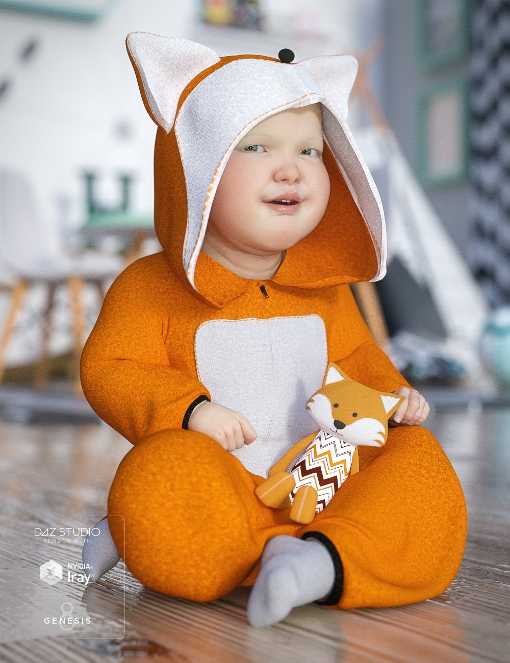 Bundle of Joy Baby Bundle | Daz 3D