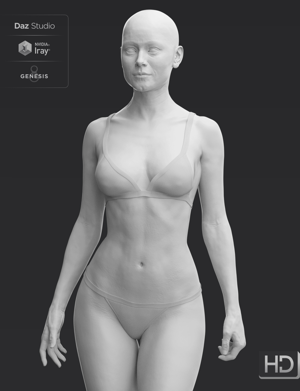 Gabriela 8 HD Add-On by: , 3D Models by Daz 3D
