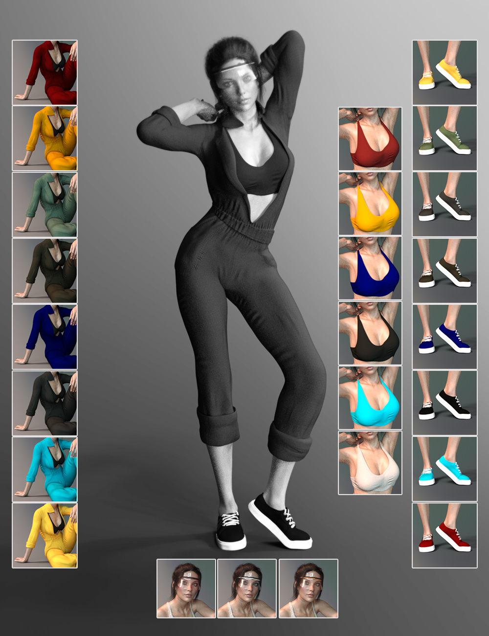 X-Fashion Uniform 02 for Genesis 8 Female(s) by: xtrart-3d, 3D Models by Daz 3D