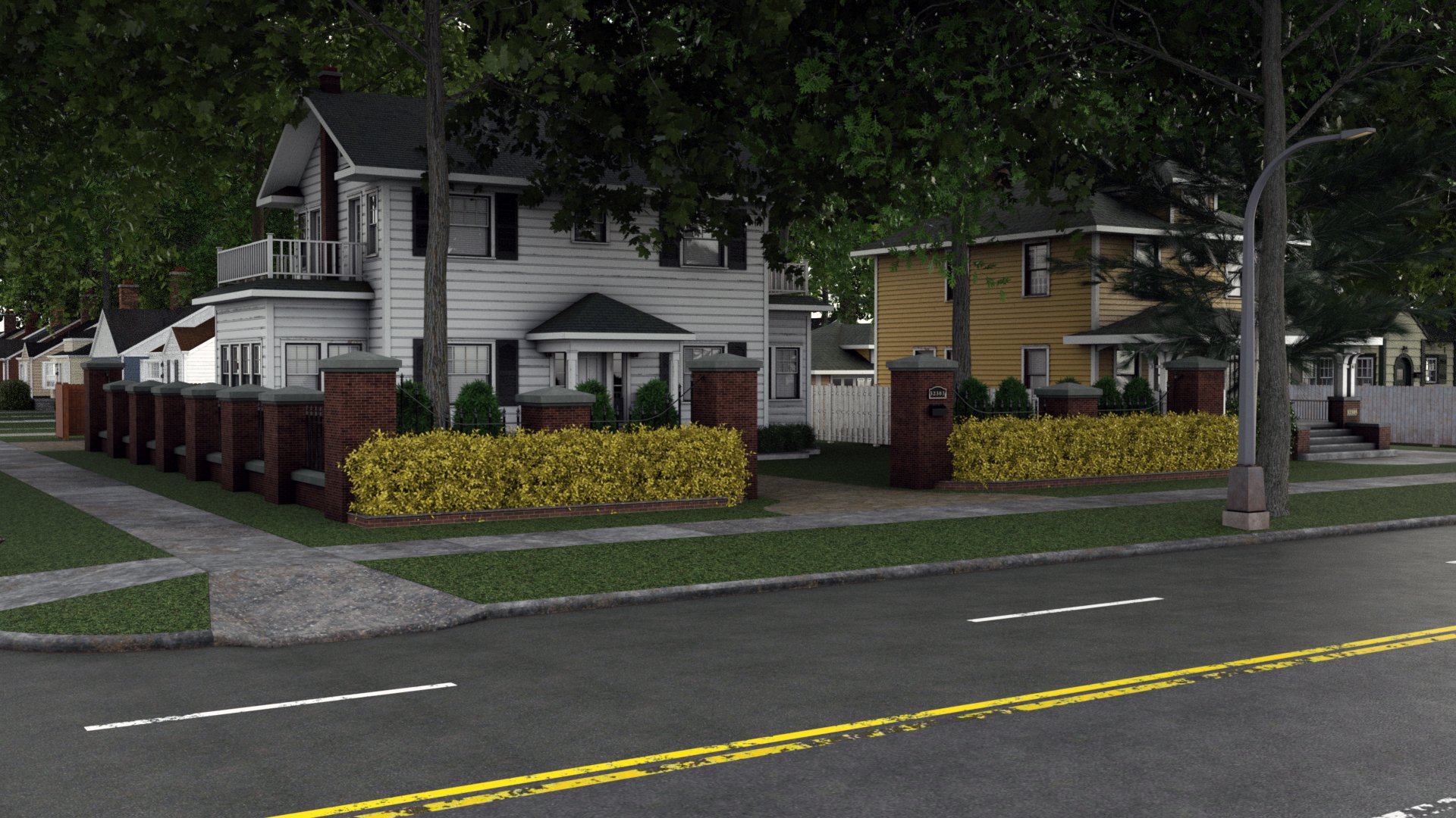 C3D Neighborhood XPack 3 by: Collective3d, 3D Models by Daz 3D