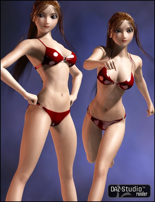 Superheroine Poses for A4/V4 by: Digiport, 3D Models by Daz 3D