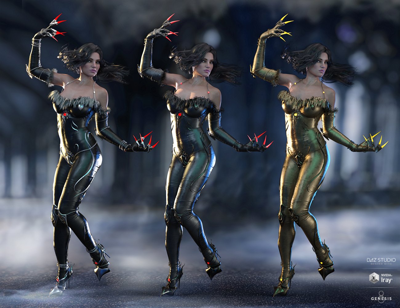 Shadow Walker Outfit for Genesis 8 Female(s) Shadow Walker Outfit for Genesis 8 Female(s) by: HM, 3D Models by Daz 3D