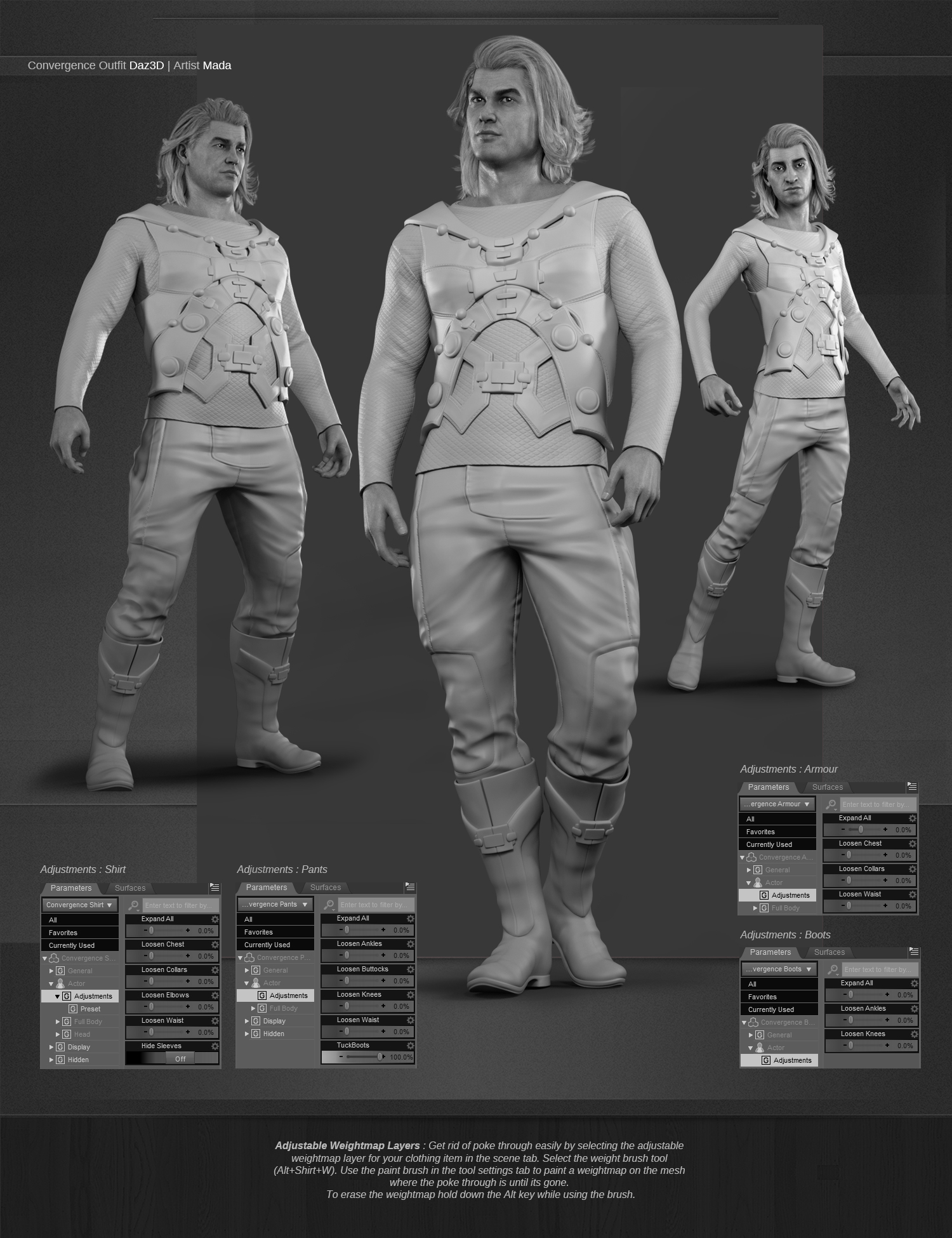 Convergence Outfit for Genesis 8 Male(s) by: MadaMoonscape GraphicsSade, 3D Models by Daz 3D