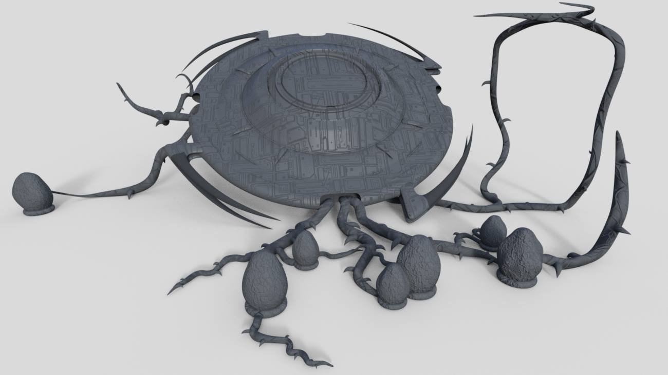 Alien Apocalypse - The Factory by: DreamlightImagineX, 3D Models by Daz 3D