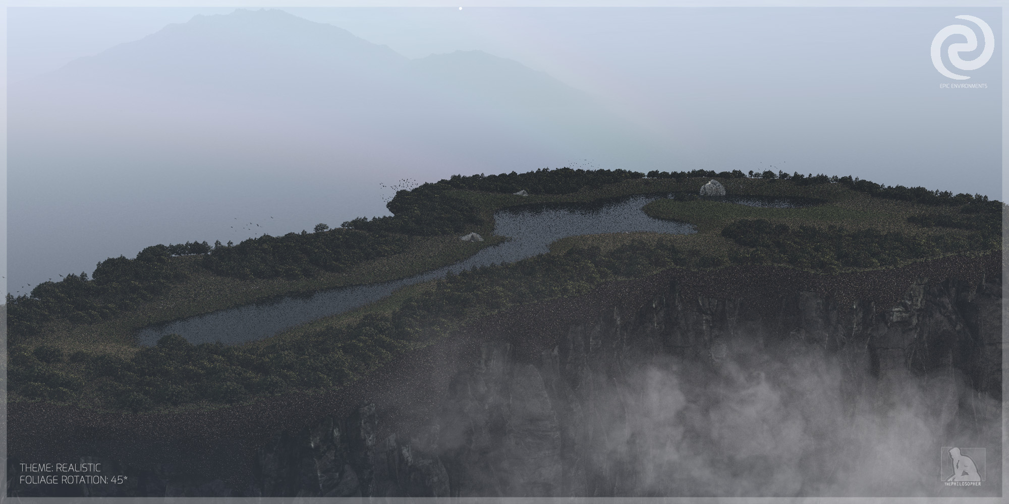 Epic Environments - Floating Sky Island by: ThePhilosopher, 3D Models by Daz 3D