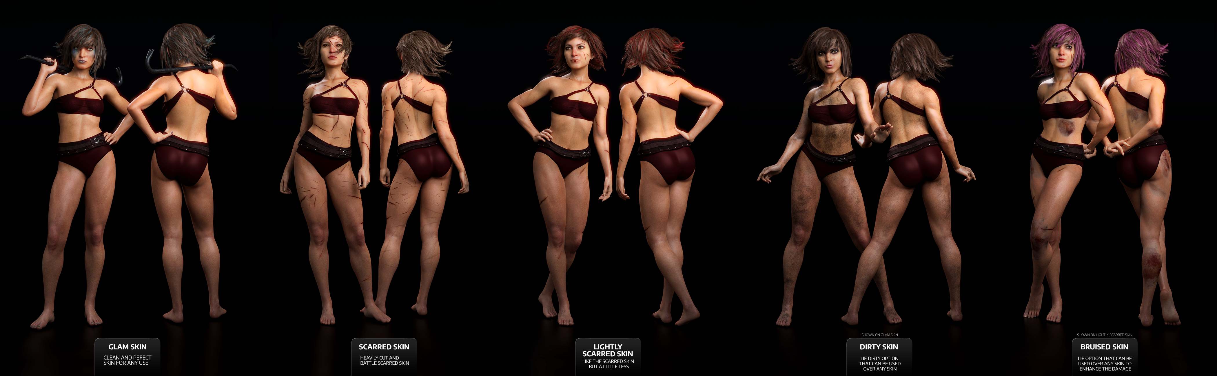 Bramble HD for Genesis 3 & 8 Female Bramble HD for Genesis 3 & 8 Female by: Lyoness, 3D Models by Daz 3D