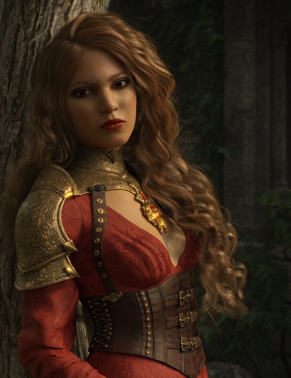 Bramble HD for Genesis 3 & 8 Female Bramble HD for Genesis 3 & 8 Female by: Lyoness, 3D Models by Daz 3D