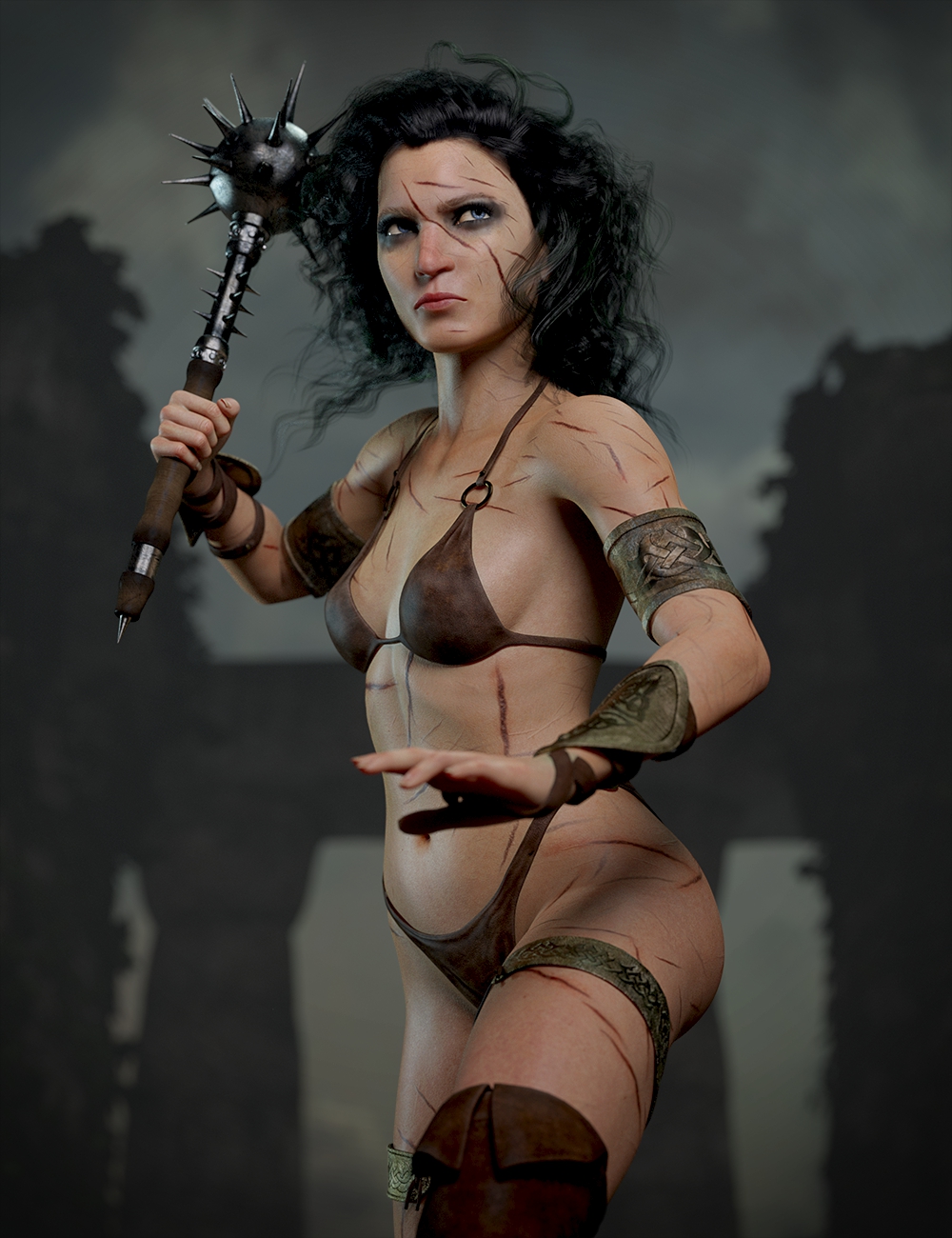 Bramble HD for Genesis 3 & 8 Female Bramble HD for Genesis 3 & 8 Female by: Lyoness, 3D Models by Daz 3D