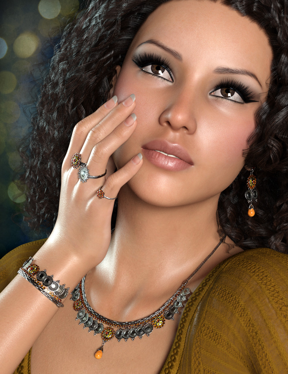 Alluring Jewelry by: esha, 3D Models by Daz 3D