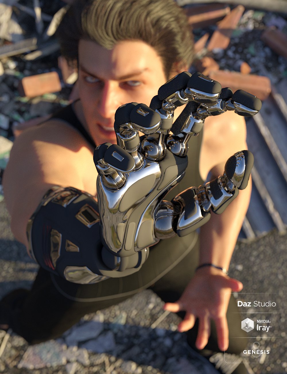 Bionic Forearms for Genesis 8 Bionic Forearms for Genesis 8 by: JSchaper, 3D Models by Daz 3D