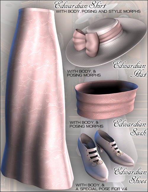 Edwardian Suit Edwardian Suit by: Ravenhair, 3D Models by Daz 3D