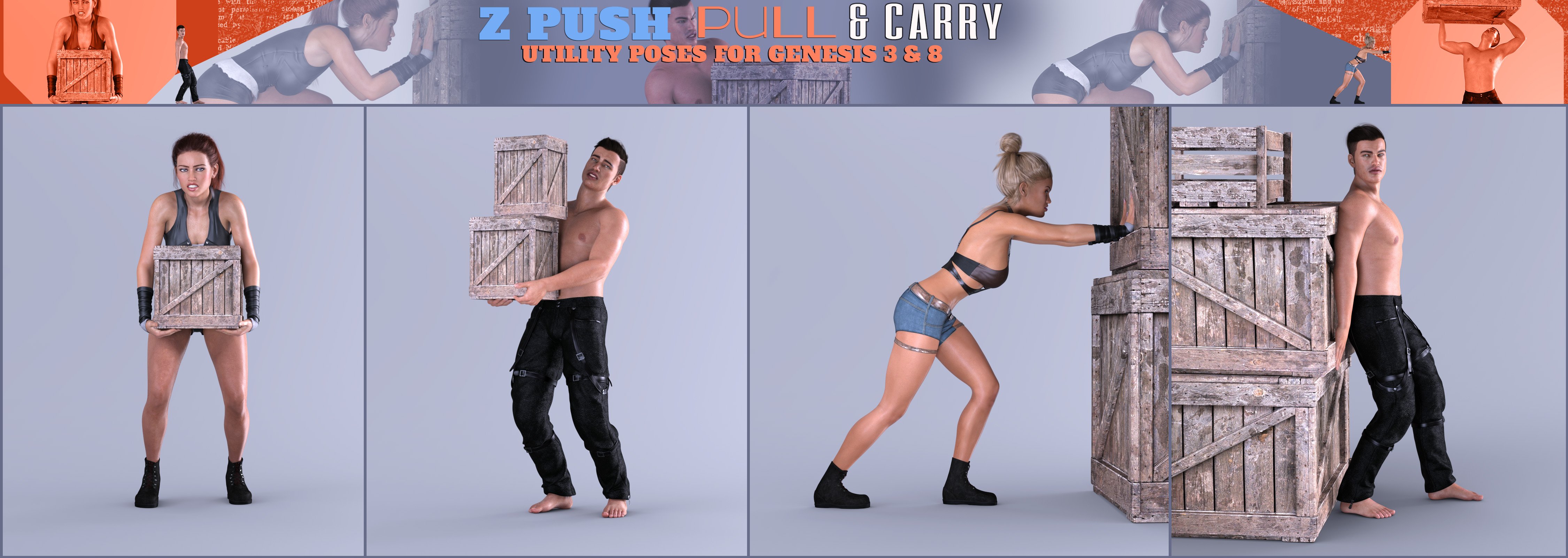 Carry Pose Reference - w4x9tw4