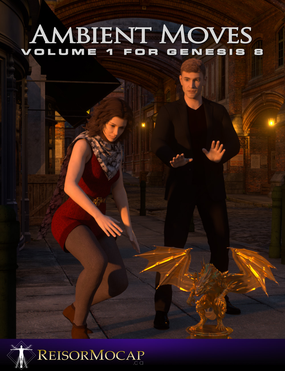 Ambient Moves Volume 1 For Genesis 8 by: Reisormocap, 3D Models by Daz 3D