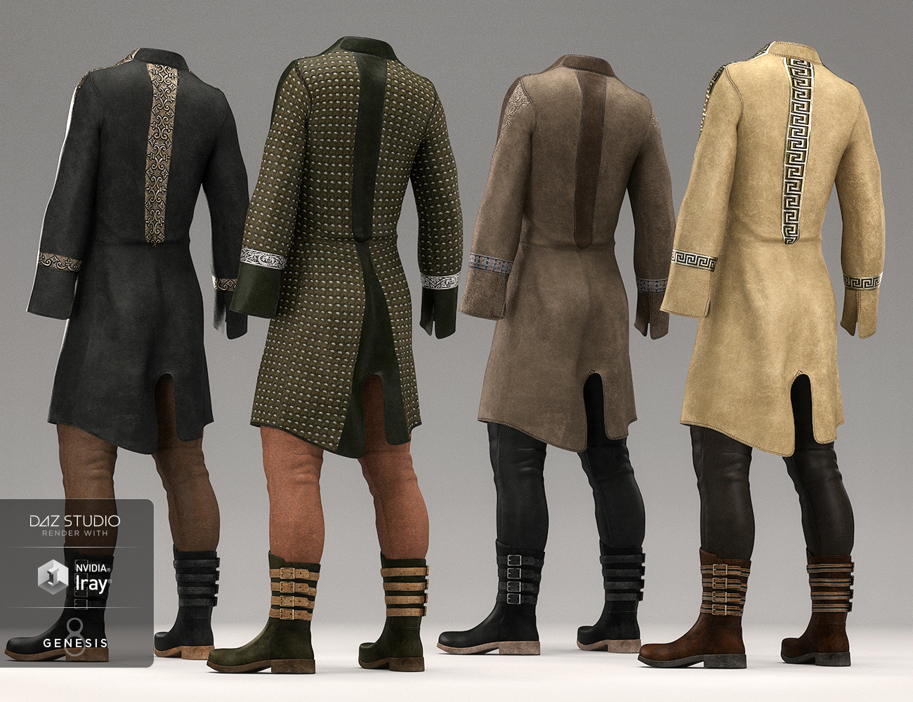 dForce Alpha Male Outfit Textures by: Shox-Design, 3D Models by Daz 3D