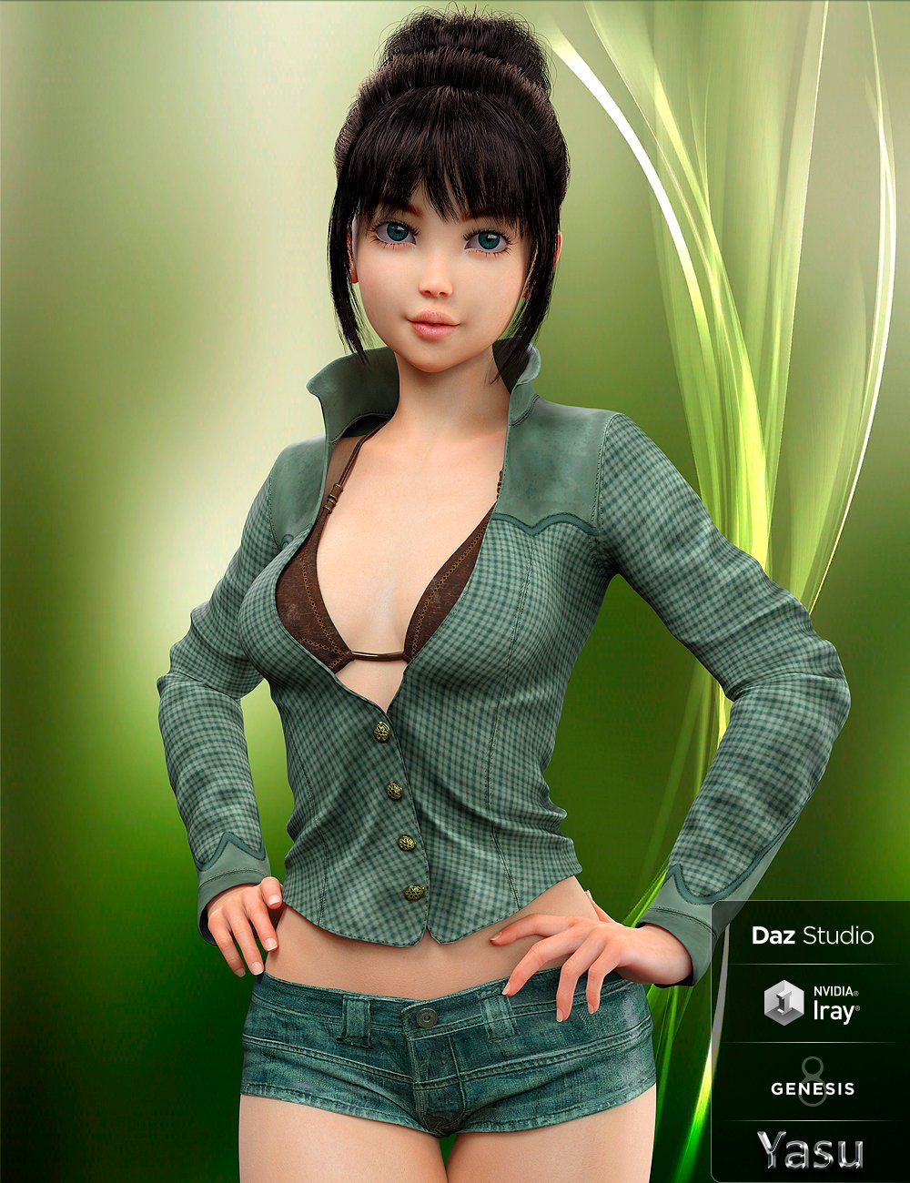 Yasu for Kanade 8 by: , 3D Models by Daz 3D