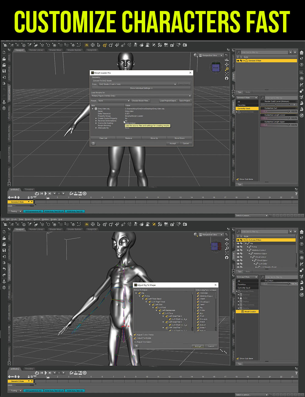 Daz Character Setup for Artists Part 1 by: Gravity Studios, 3D Models by Daz 3D