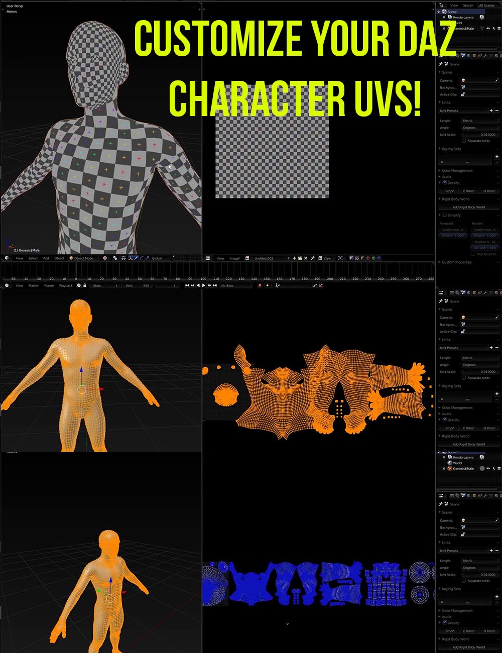Daz Character Setup for Artists Part 1 Daz Character Setup for Artists Part 1 by: Gravity Studios, 3D Models by Daz 3D