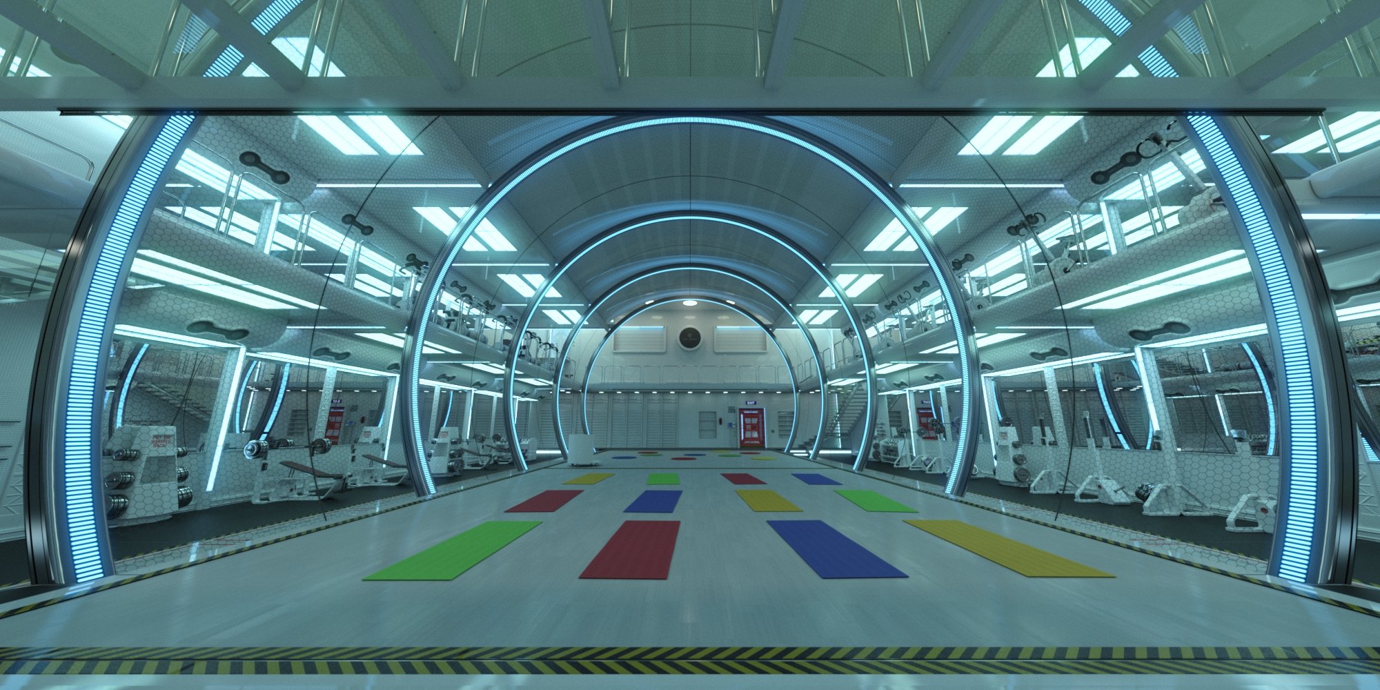 SC20 Gym Expansion Pack SC20 Gym Expansion Pack by: FToRi, 3D Models by Daz 3D