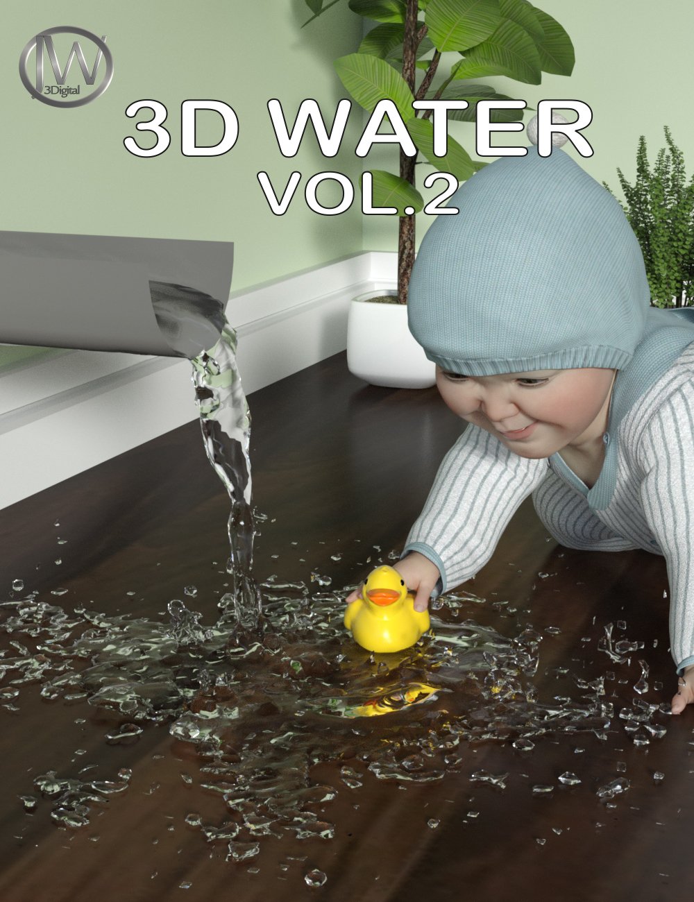 JW 3D Water Props Vol. 2 by: JWolf, 3D Models by Daz 3D