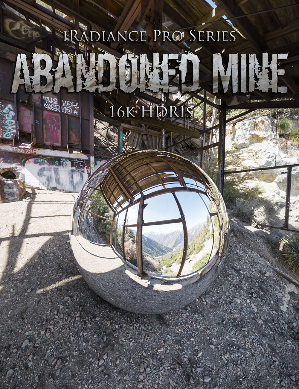 iRadiance Pro Series 16k HDRIs - Abandoned Mine by: DimensionTheory, 3D Models by Daz 3D