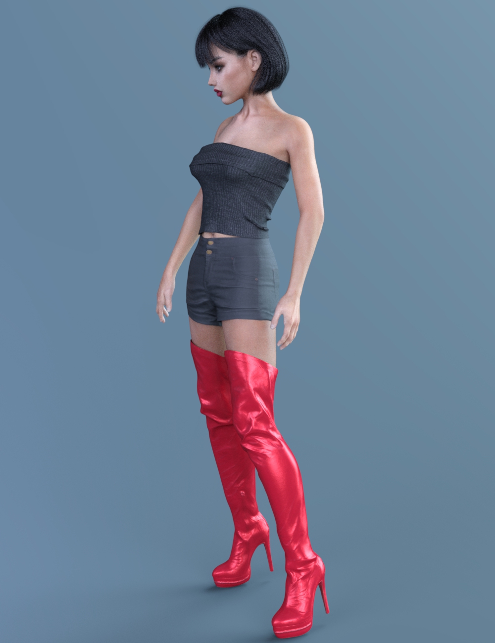 Lara Outfit for Genesis 8 Female(s) by: Polygonal Miniatures, 3D Models by Daz 3D