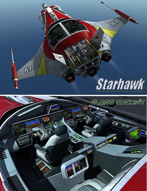 Starhawk by: Kibarreto, 3D Models by Daz 3D