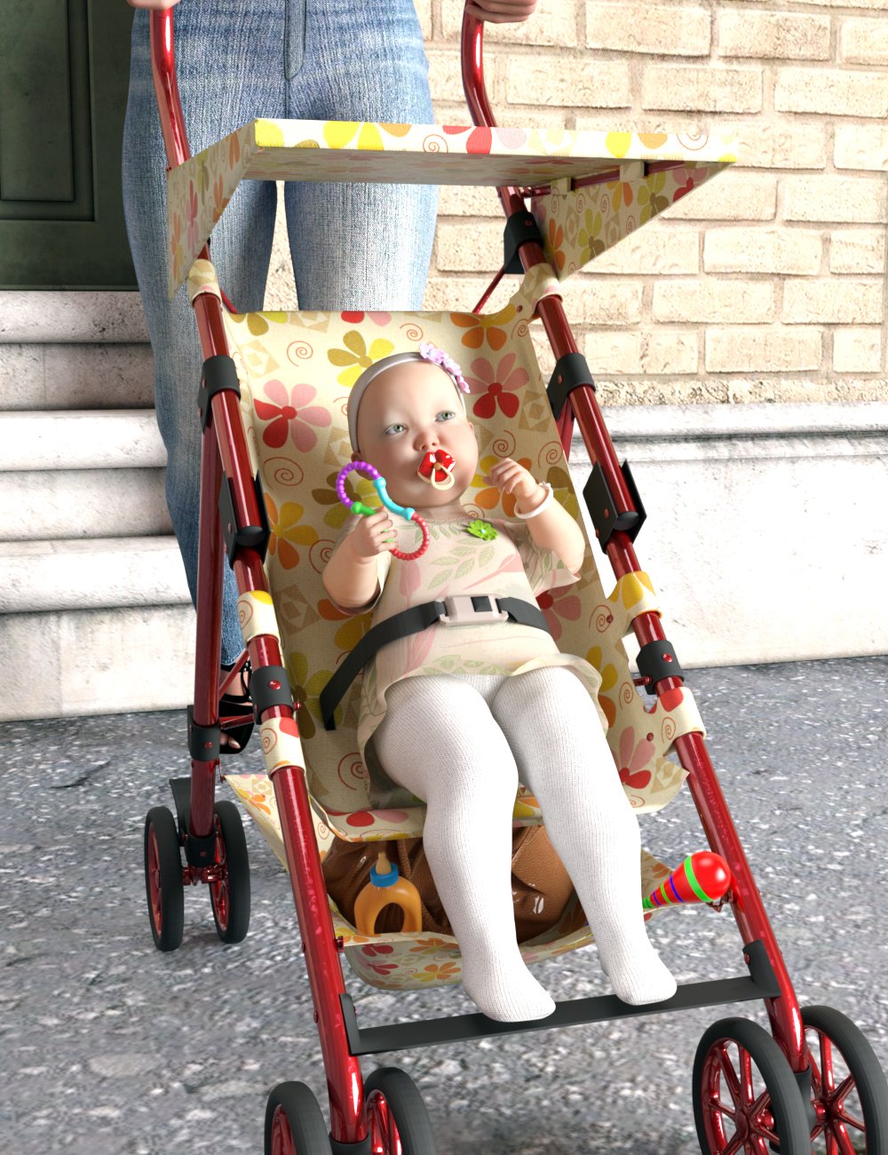 Little Angels Props and Poses for Genesis 8 by: Titan XiVirtual_World, 3D Models by Daz 3D