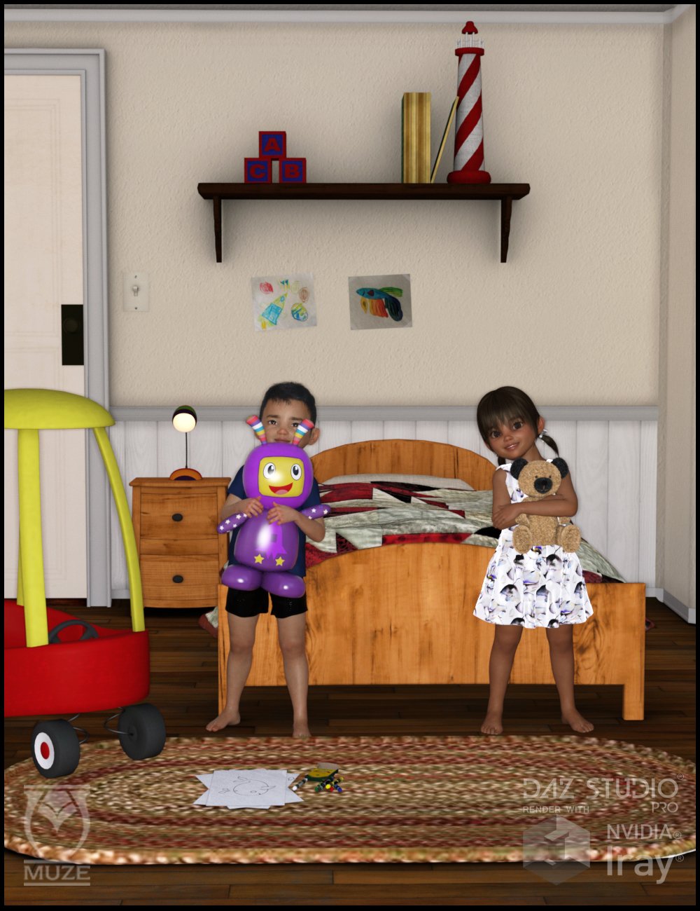 Child's Play by: Muze, 3D Models by Daz 3D