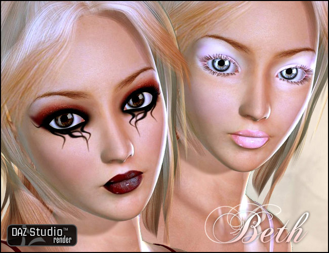 Beth for Aiko 4 Beth for Aiko 4 by: HH Drache, 3D Models by Daz 3D