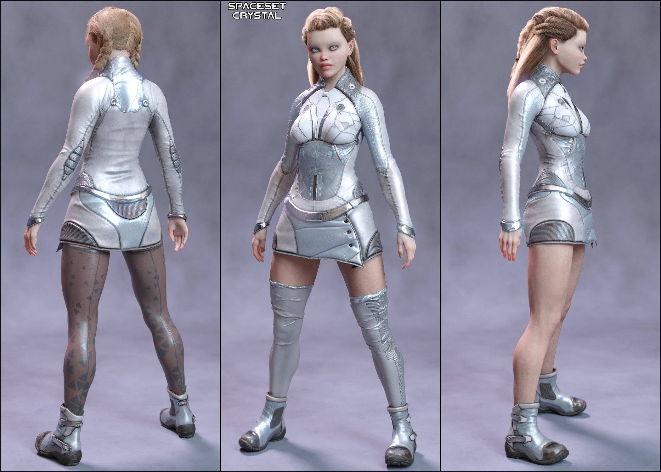 Code Squad 01 Xps | Daz 3D