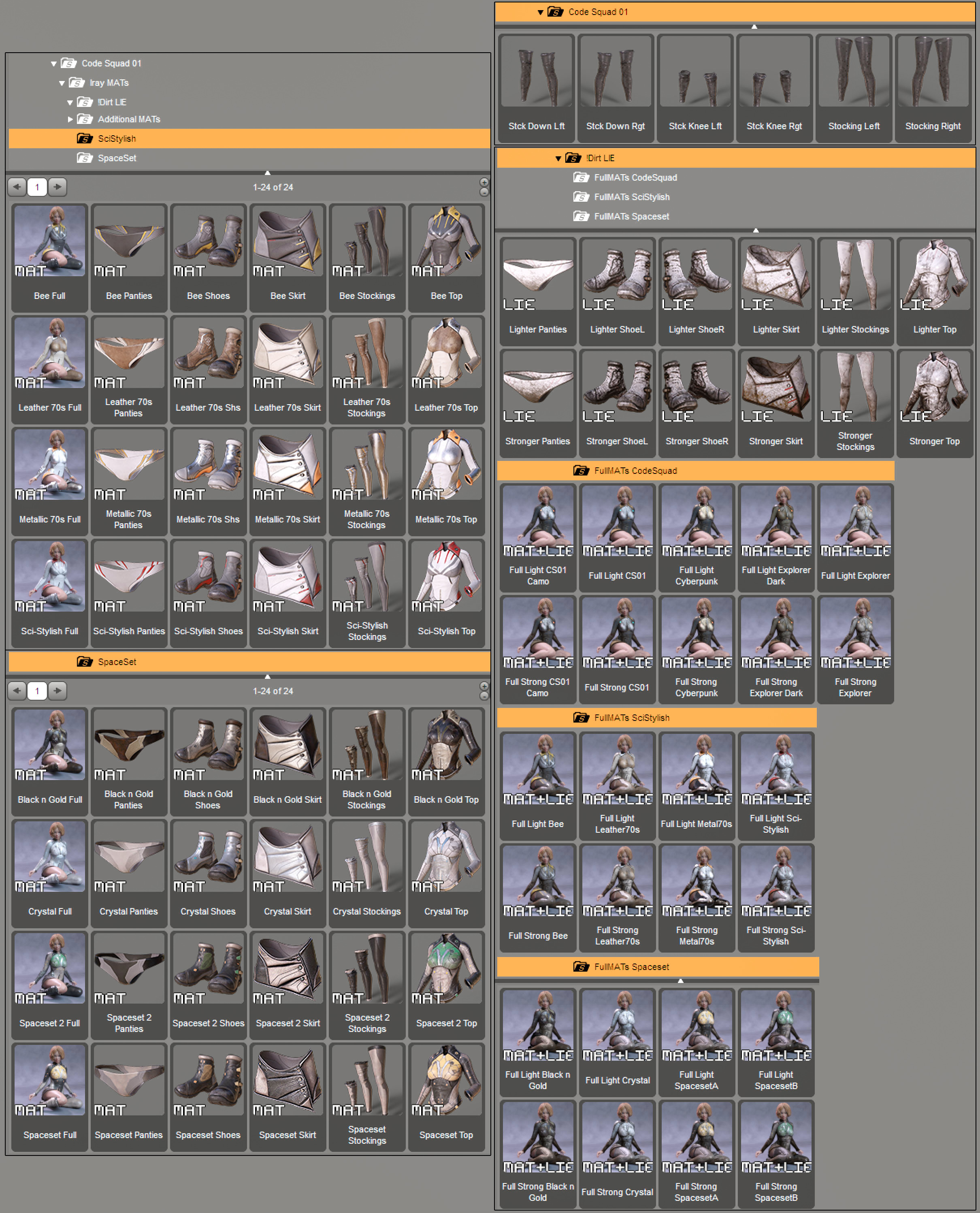 Code Squad 01 Xps | Daz 3D