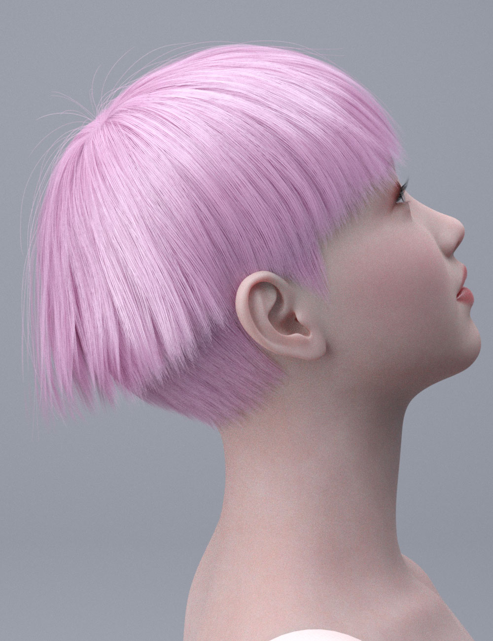 HY Short Hair for Genesis 3 and 8 HY Short Hair for Genesis 3 and 8 by: HerYun, 3D Models by Daz 3D