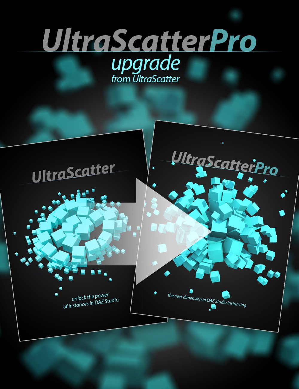 UltraScatterPro - Upgrade from UltraScatter Advanced Instancing by: HowieFarkes, 3D Models by Daz 3D