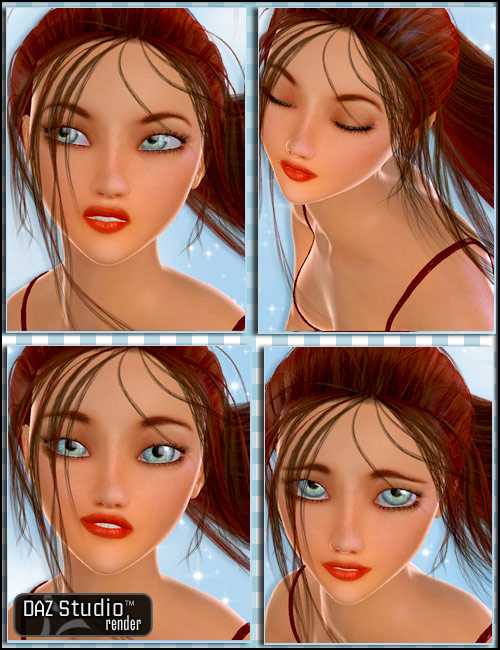 Attitude Expressions Attitude Expressions by: Skyewolf, 3D Models by Daz 3D